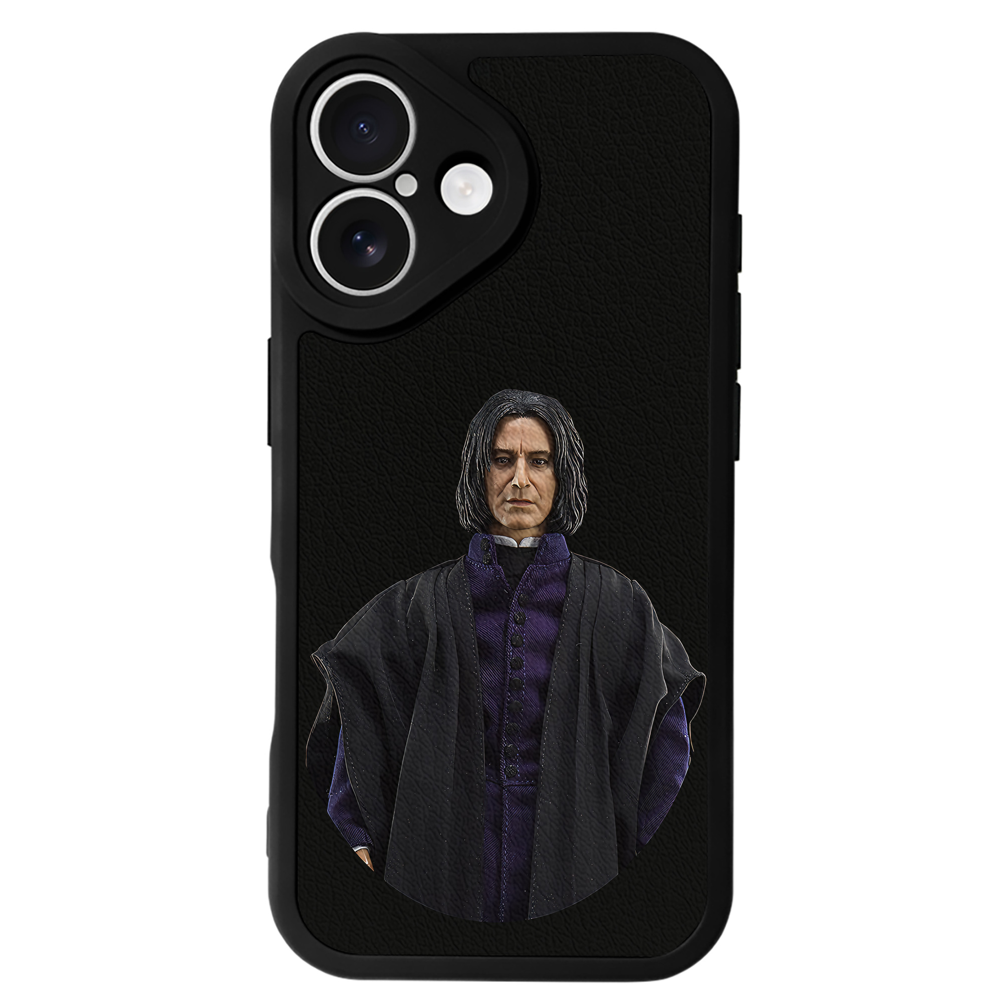 （画像用） Harry Potter ハリー・ポッターシリーズ 【iPhone 16シリーズ対応】シリコンスマホケース（レザー調） 材質：シリコン